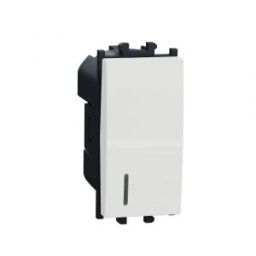 Intrerup simplu lampa indic 16A 1m alb