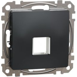 SEDNA Design Placa pt RJ45, HDMI, VGA Rj45 Antracit