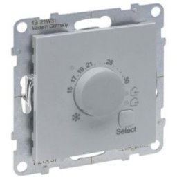 SUNO Termostat incalzire in pardoseala 16A Aluminiu 721337