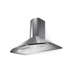 Hota decorativa Faber TENDER X A90, 400 m3/h, 3 viteze, Iluminare LED, 90 cm, Inox
