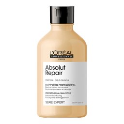 Sampon L`Oreal Professionnel Serie Expert Absolut Repair Gold Quinoa AND Protein, Par uscat/deteriorat, 300ml