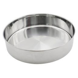 Tava de copt Rosberg R51222LS26, 26 cm, Acoperire antiaderenta emailata, Inox