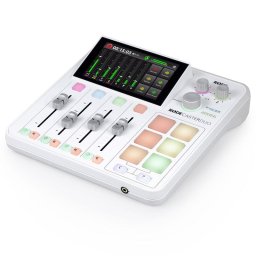 Consola DJ RodeCaster DUO - Audio Production Studio - White Edition