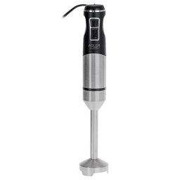 Blender manual, functie Turbo, Inox, Negru/Argintiu