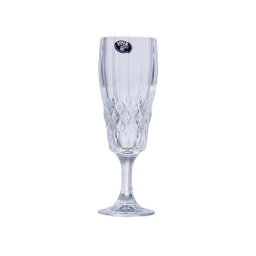 ANGELA - Pahare sampanie Cristal Bohemia 160 ml (set 6 bucati)