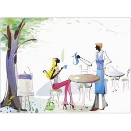 BISTRO - Suport farfurie PVC 43*29 cm