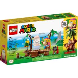 LEGO® Super Mario 71421 - Concertul lui Dixie Kong in jungla (Set de extindere)
