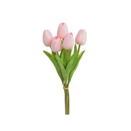 Buchet 5 fire lalele artificiale pentru aranjamente florale