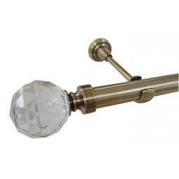 Galerie fara inele KULA CRYSTAL /25 - aur antic