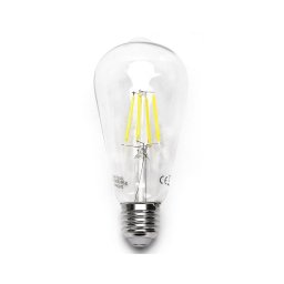 Bec LED Aigostar FILAMENT ST64 E27/6W/230V 6500K