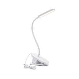 Lampă LED dimabilă de masă cu clemă Aigostar LED/2,5W/5V alb