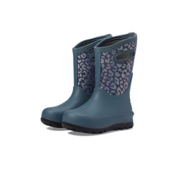 Bogs Neo Classic Metallic Leopard (ToddlerLittle KidBig Kid) Misty Gray