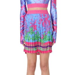 VERSACE JEANS COUTURE Fusta 76Dp811 Placed 76HAE8P1NS434 261 bonnie light blue