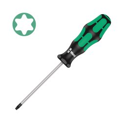 surubelnita TORX TX20 4,5 100 98 mm WERA 367 cu varf Black Point, protectie anticoroziva si maner Kraftform Plus antirostogolire 05028010001