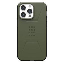 Husa UAG Civilian Magsafe - Husă telefon - compatibil cu Apple iPhone 15 Pro Olive Drab - MagSafe