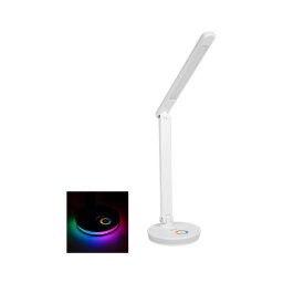 Lampă LED RGB reîncărcabilă de masă cu funcție de acumulator extern LED/12W/5V 2800-6000K alb