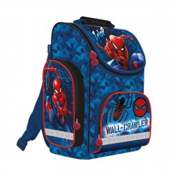 Ghiozdan Scolar Ergonomic St.Majewski - SpiderMan, Ventilatie Spate