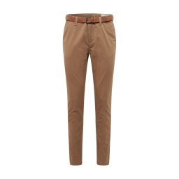 TOM TAILOR DENIM Pantaloni eleganți maro deschis