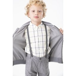 Pantaloni bretele baieti Boboli 738491