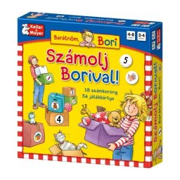 „Numără împreună cu Bori!” joc de societate - în limba maghiară