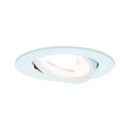 RECESSED LUMINAIRE NOVA LED PIVOTING GU10 6.5W 460LM 84MM 2700K IP23 230V WHITE MATT