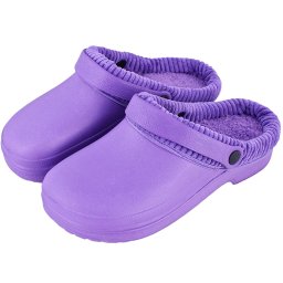 Șlapi Papuci izolați de damă, mov RS1303