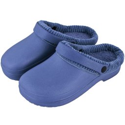 Papuci de damă, izolată, albastru RS1303
