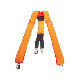 Bretele pentru pantaloni Color portocaliu intens