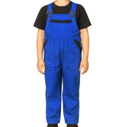 Pantaloni de lucru pentru copii NIKA albastru-negru 146-164