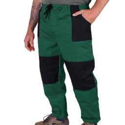 Pantaloni de lucru clasic verde