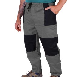 Pantaloni de lucru clasic gri