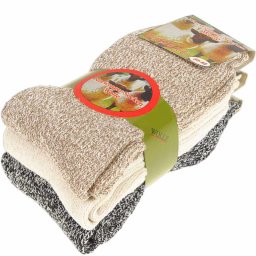 Șosete pentru damă, de oaie, pentru iarnă, 3 buc