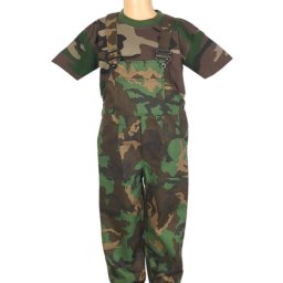 Pantaloni de camuflaj pentru copii mărime 104/140