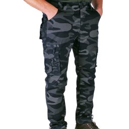 Pantaloni de camuflaj Loshan night camo Z1147-13