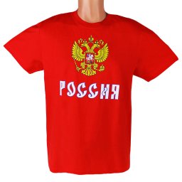 Tricou Russia roșu