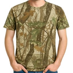 Tricou de camuflaj LOSHAN 7001-3D-1