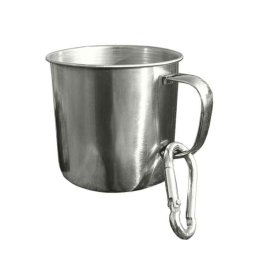 Cană din metal cu carabină, 300 ml