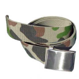 Curea elastică camuflaj woodland