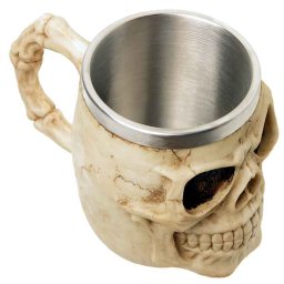 Pahar cu craniu 4dcl