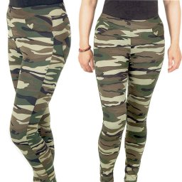 Colanți de camuflaj pentru damă Elevek 9745-13 woodland