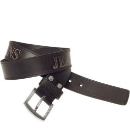 Curea din piele JEANS negru