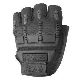 Mănuși negre fără degete