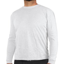 Tricou cu mâneci lungi, Tricou alb