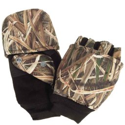 Mănuși de iarnă fără degete 3D realtree