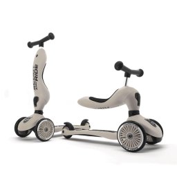Trotineta copii transformabila 2 in 1 Scoot and Ride HighwayKick 1 Ash