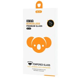 Bordeless - Folie protecție ecran din Sticlă securizată - compatibil cu Apple iPhone 15 Pro Max - Full Glue