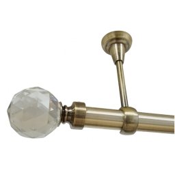 Galerie fara inele tavan KULA CRYSTAL /25 - aur antic