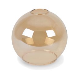 Abajur de rezervă din sticlă AMBER maro