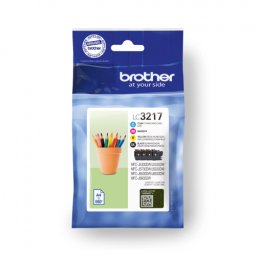 Pack Cartuse Cerneala Brother LC-3217VALDR CMYK