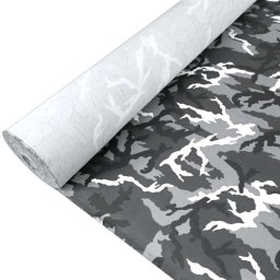 Țesătură camuflaj alb-negru